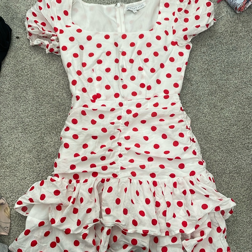 Endless Rose Polka Dot Mini Dress